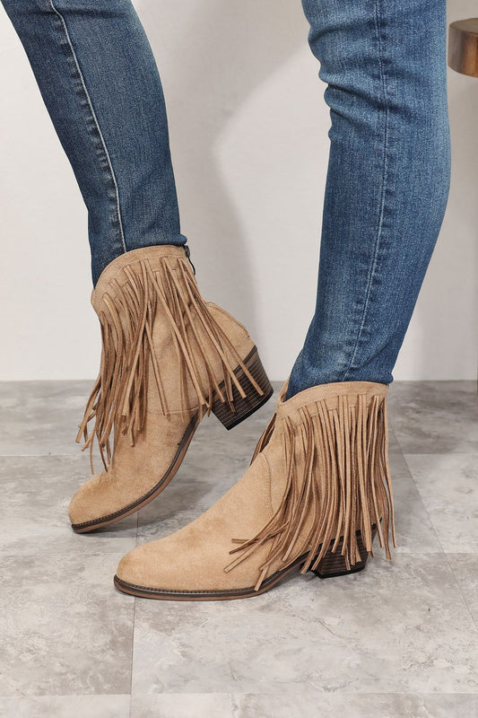 Fringe Cowboy Boots