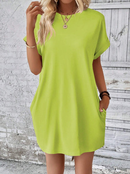 Short Sleeve Mini Dress