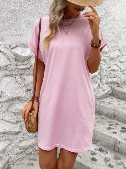 Short Sleeve Mini Dress