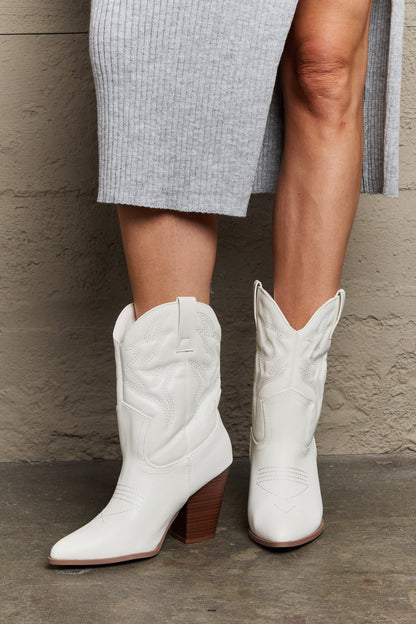 White Cowboy Boots