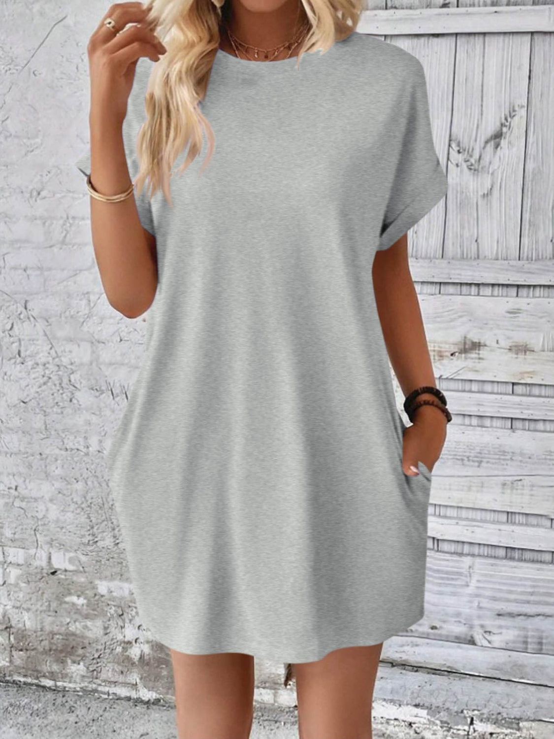 Short Sleeve Mini Dress