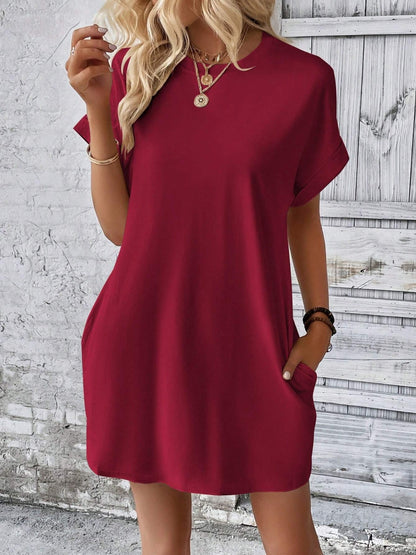 Short Sleeve Mini Dress