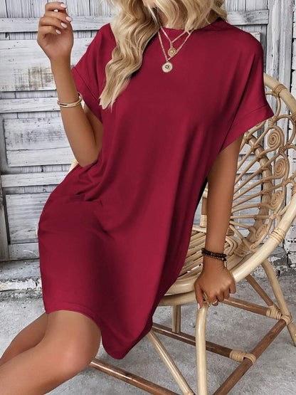 Short Sleeve Mini Dress