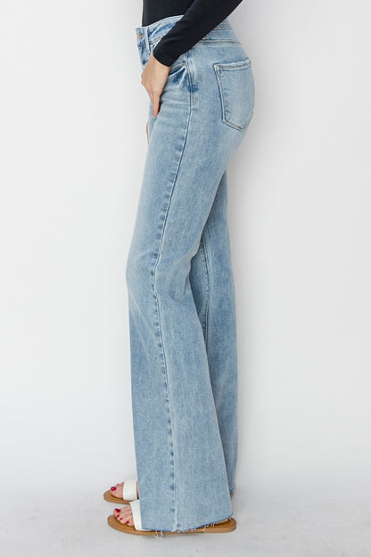 High Rise Bootcut Jeans