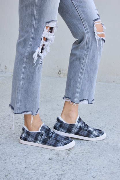 Plaid Sneakers