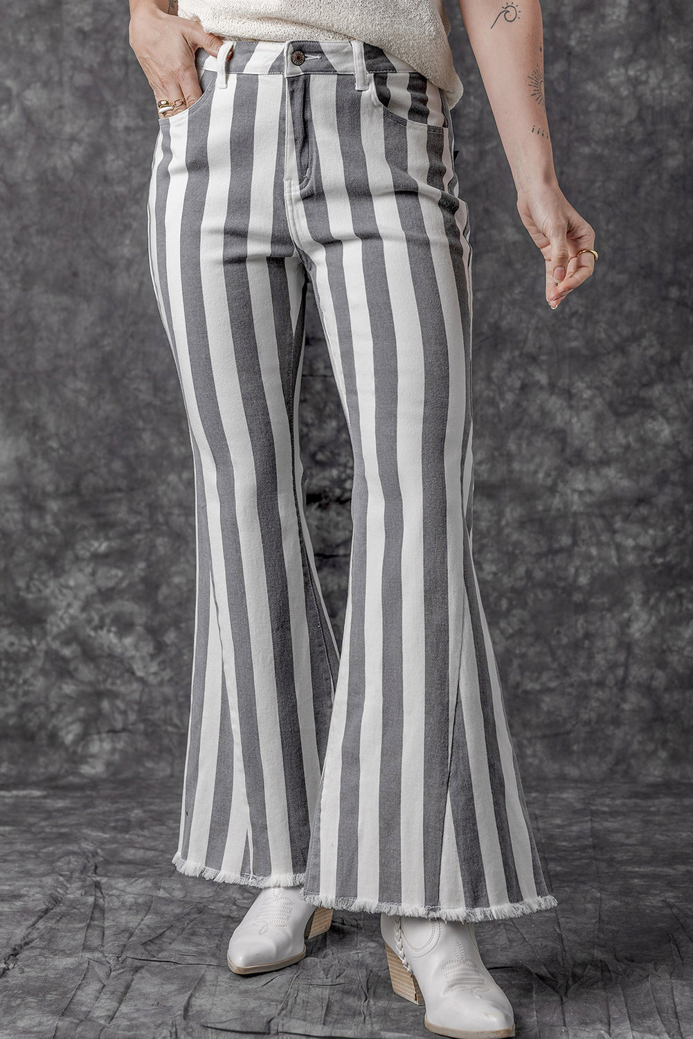 Star Striped Jeans