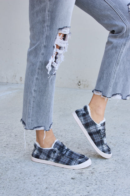 Plaid Sneakers