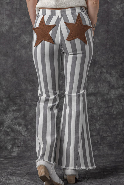 Star Striped Jeans