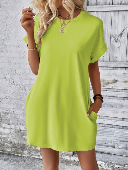 Short Sleeve Mini Dress