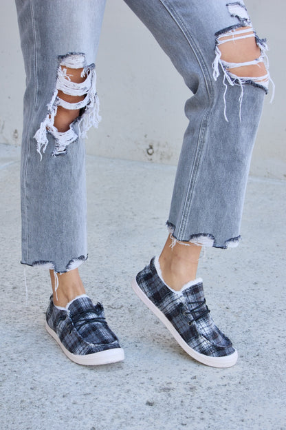 Plaid Sneakers