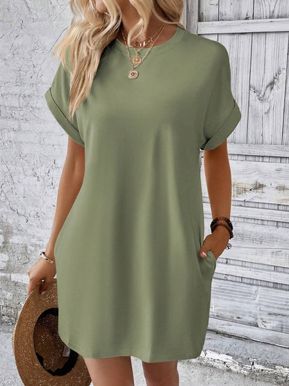 Short Sleeve Mini Dress