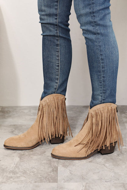 Fringe Cowboy Boots