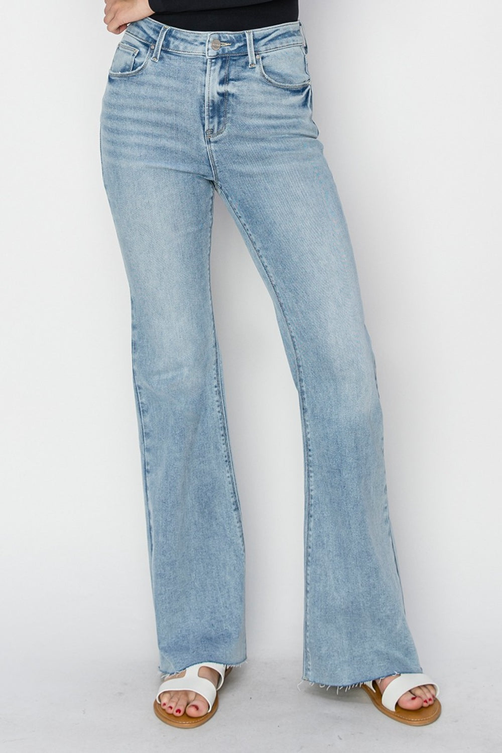 High Rise Bootcut Jeans