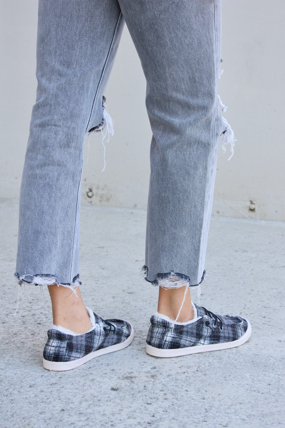 Plaid Sneakers